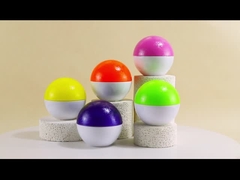 Χονδρικό 50 ml Body Butter Scrub Jar Container Empty Ball Shaped Ice Flower Face Cream Jar 50g Δέρμα