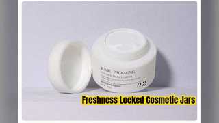 Τα αεροστεγή βάζα καλλυντικών συντηρούν τα προϊόντα σας
