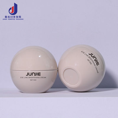 Σε απόθεμα 50g διπλό παχύ τοίχωμα ευρύ στόμα βάζα για φροντίδα του δέρματος βάζες κρέμα μάσκα προσώπου σώμα βούτυρο scrub βάζα κρέμα