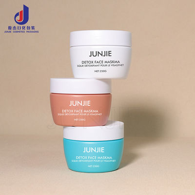 Λούξυ 200g Κρέμα συσκευασία βάζο με καπάκι βίδας Μεγάλη χωρητικότητα σώμα scrub Κοσμητικό πλαστικό μπουκάλι για ανακύκλωση