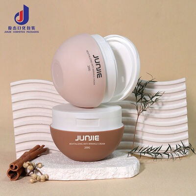 Εργοστασιακή Τιμή Πλαστικά PP 200g Δοχεία Καλλυντικών με Αναδιπλούμενο Καπάκι για Scrub Προσώπου και Σώματος, Τόνερ, Δίσκους Βαμβακιού, Δοχείο με Τσιμπιδάκι