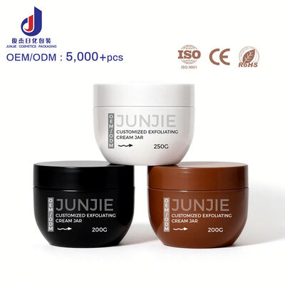 Διαυγές πλαστικό μπουκάλια σαμπουάν 500 ml κυλίνδρους μπουκάλια PET καλλυντικά για συσκευασία